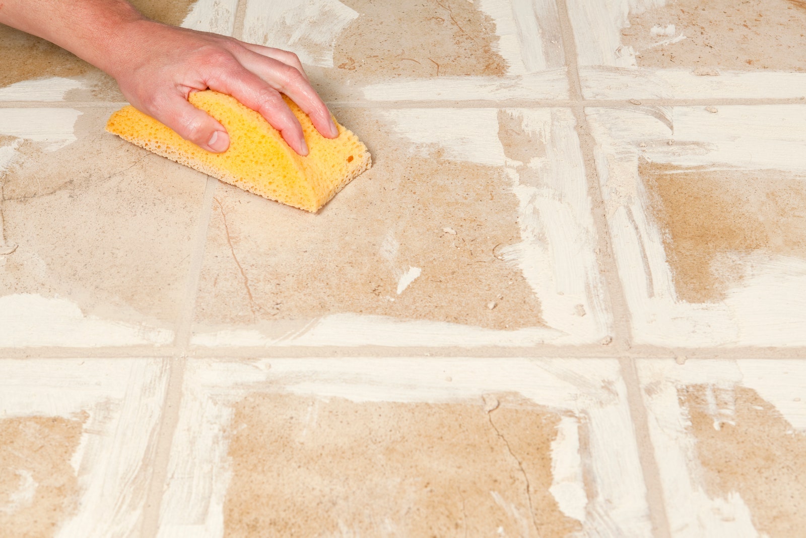 how to grout floor tiles