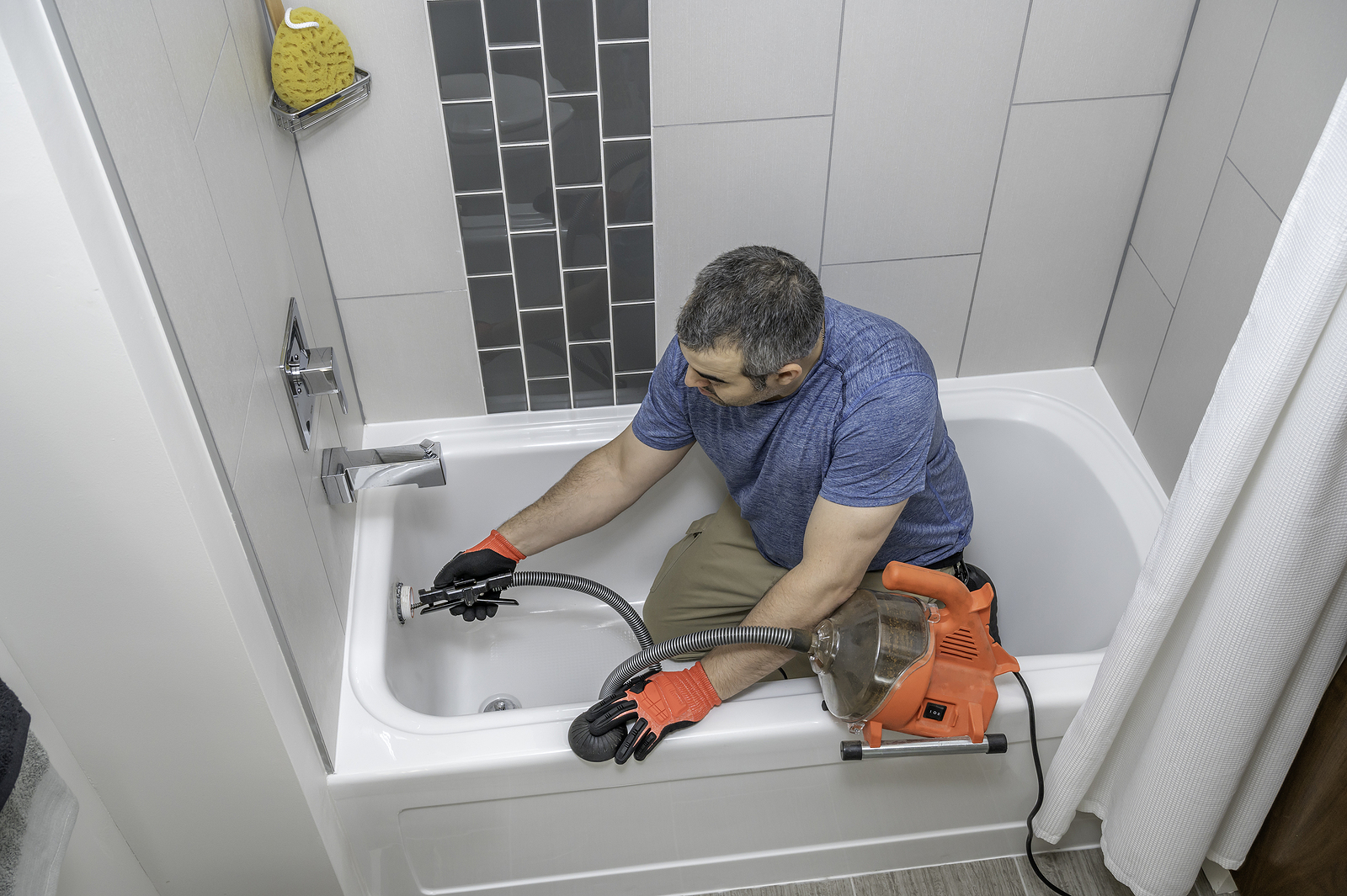 how to change a bathtub drain