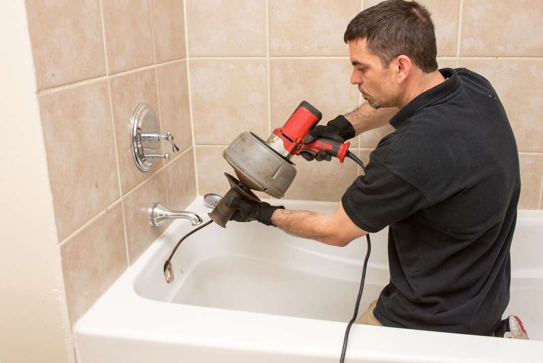 water coming up through bathtub drain