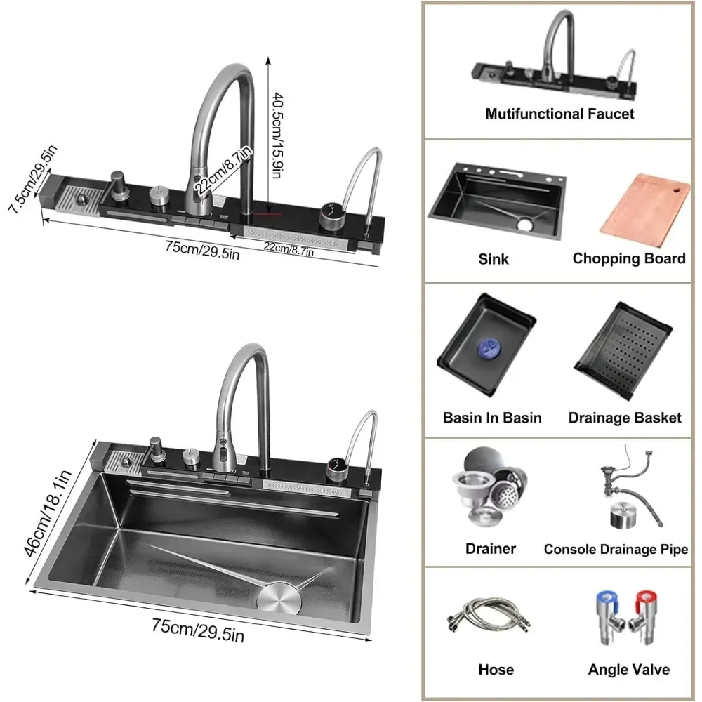 best material for kitchen sinks