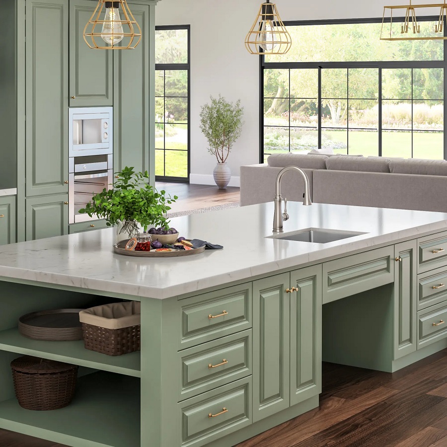 kitchen countertops sinks and faucets