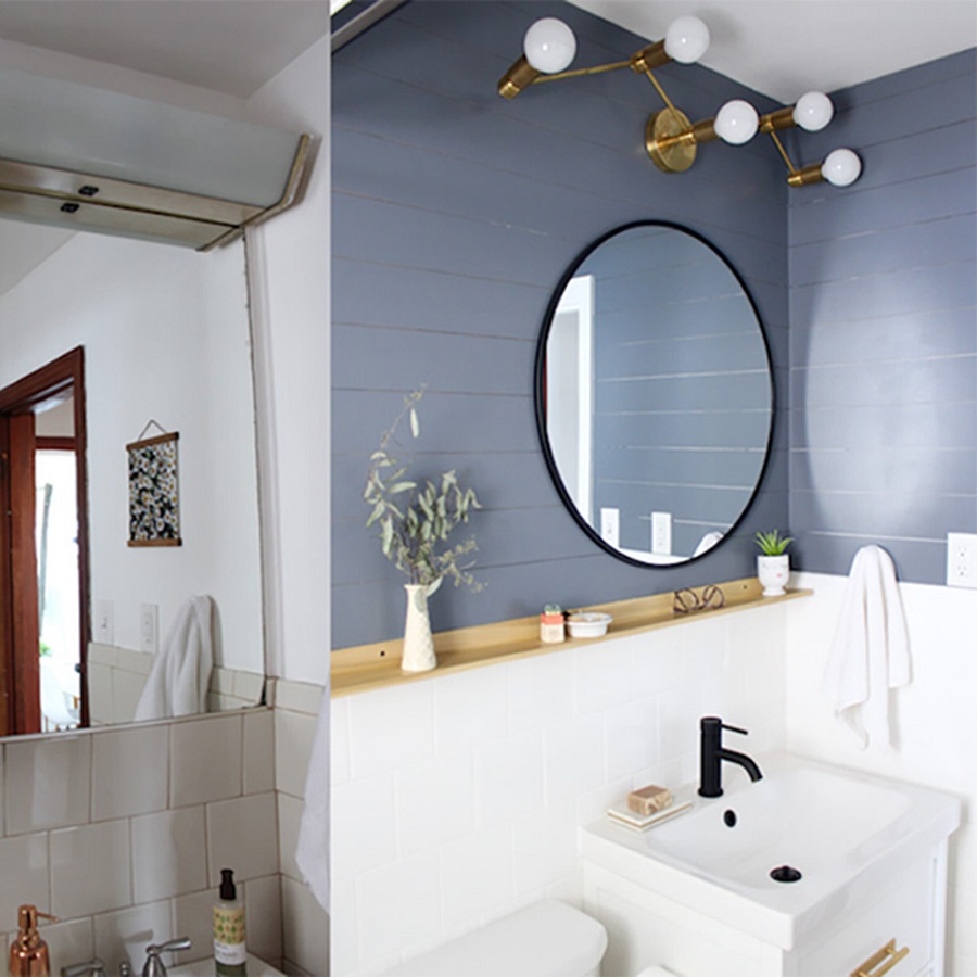 can you paint bathroom wall tile