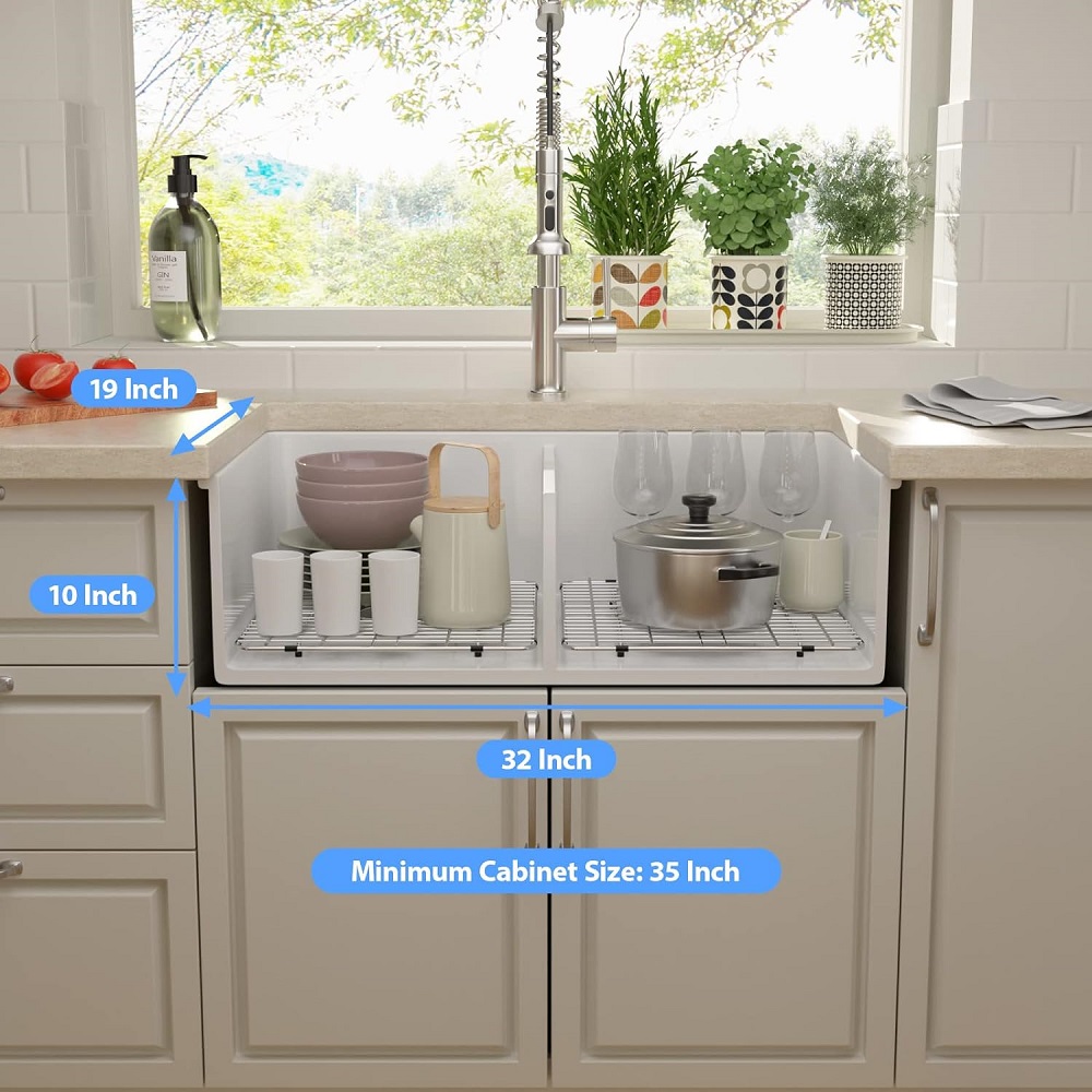 both kitchen sinks clogged at same time