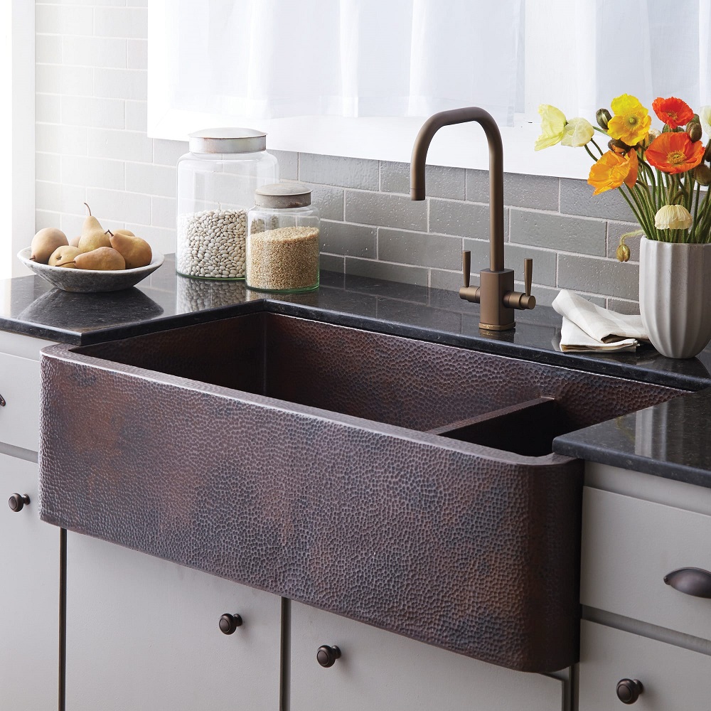 copper kitchen sinks pros and cons