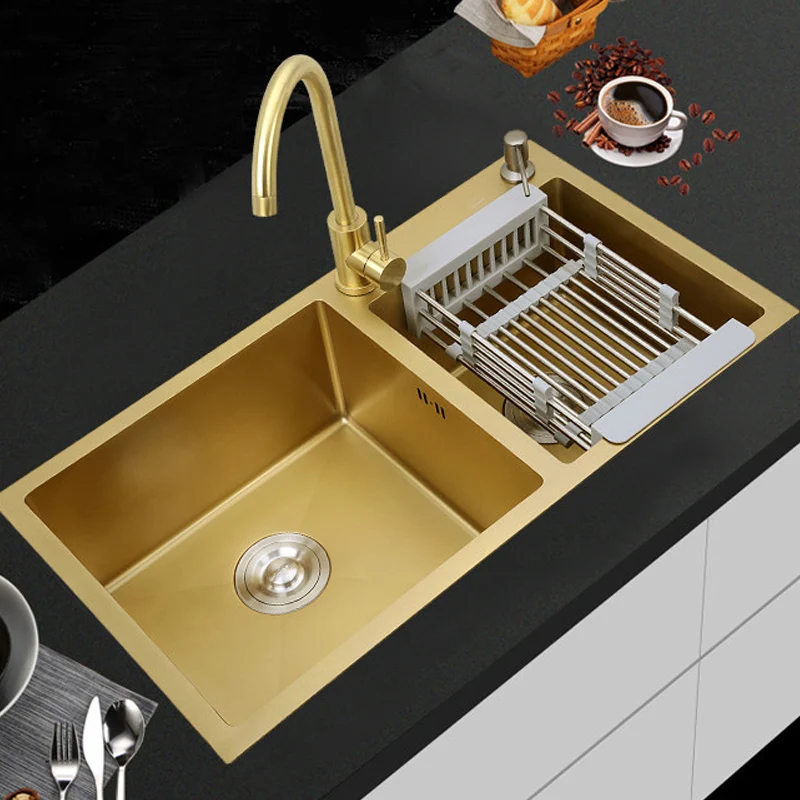 are kitchen double sinks outdated