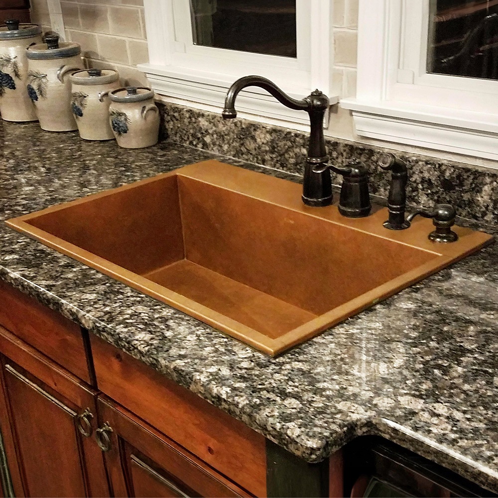 copper kitchen sinks pros and cons