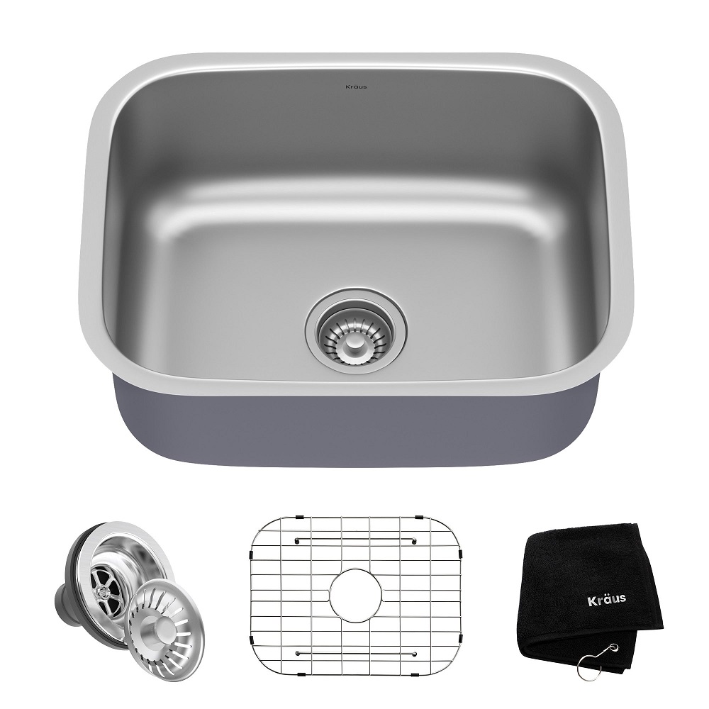 what are kitchen sinks made out of