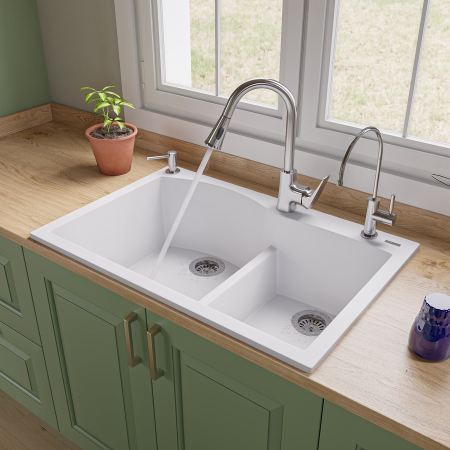 overstock kitchen sinks