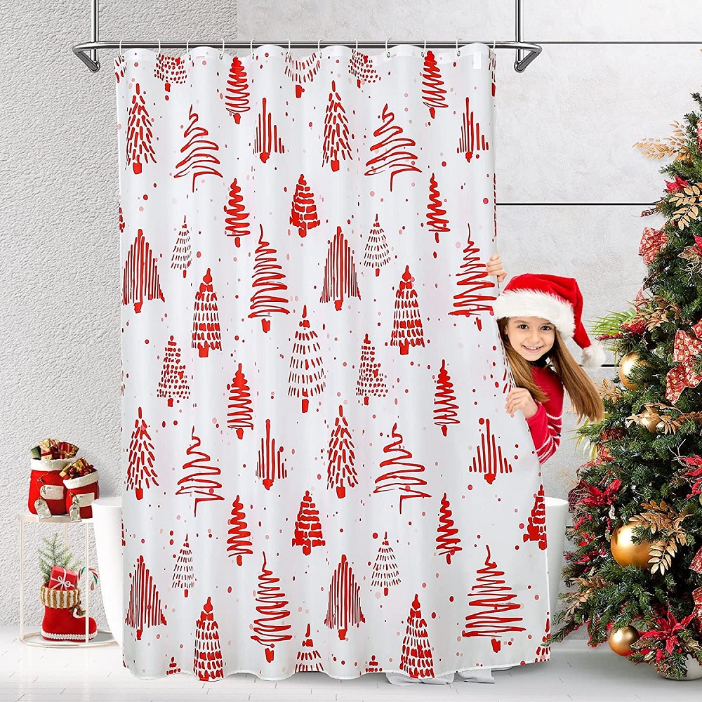 atmosphere of your bathroom during Christmas