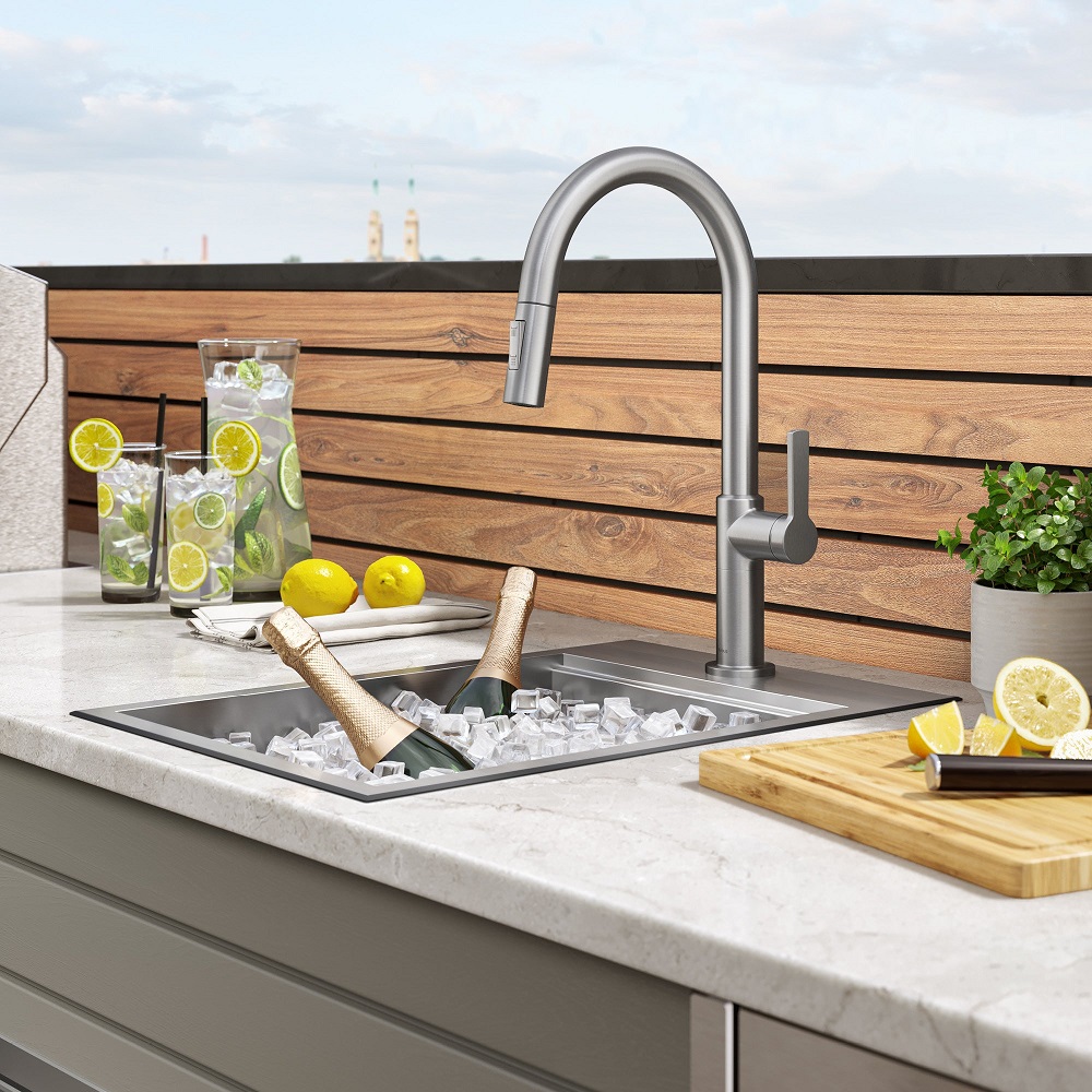 stainless steel outdoor kitchen sinks