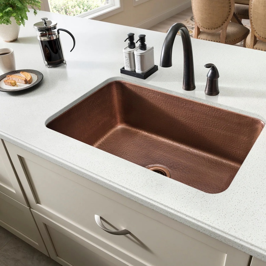 copper kitchen sinks
