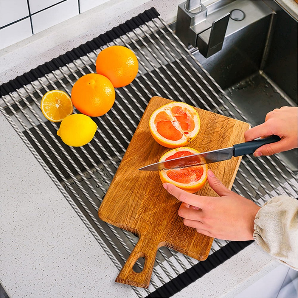 wire racks for kitchen sinks