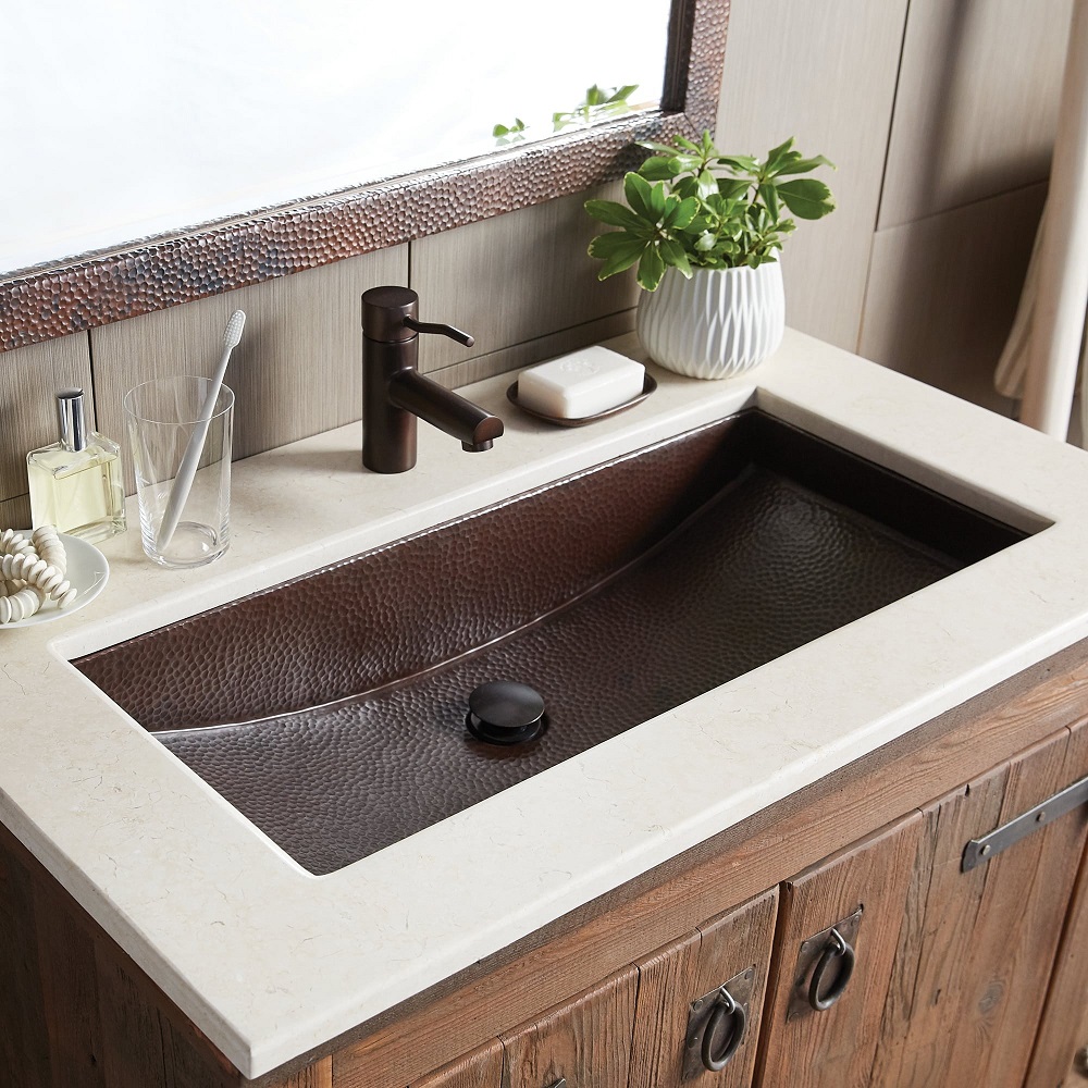 trough style kitchen sinks