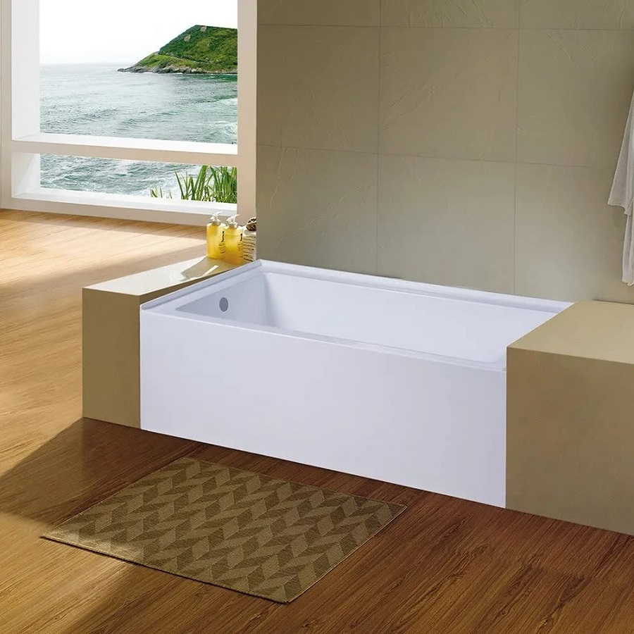 different types of bathtubs