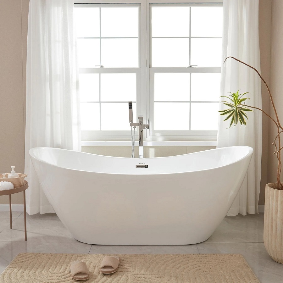 wide bathtubs
